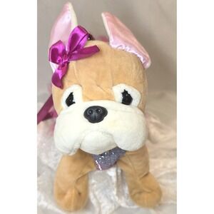 Collectible Plush‎ Poochie & Co. Pug Purse Handbag Pink Tutu New Without Tags